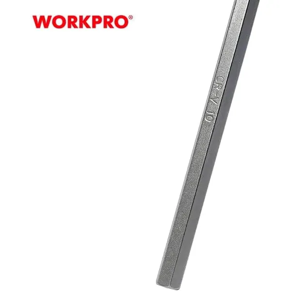 Allen Atslēgu Komplekts Workpro 1,5, 2, 2,5, 3, 4, 5, 6, 8, 10 mm Heksagonāls 9 Daudzums (9 gb.)