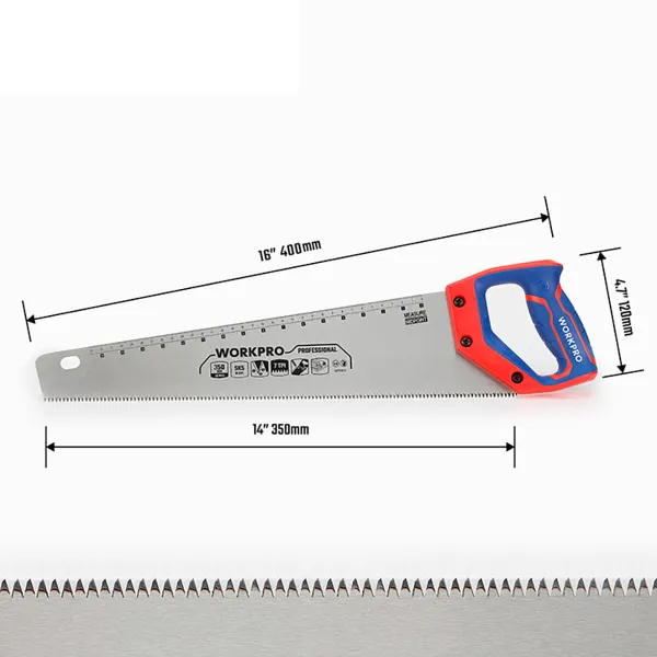 Hand saw Workpro 35 cm