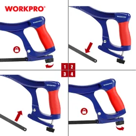 Loku zāģis Workpro Alumīnijs 300 mm