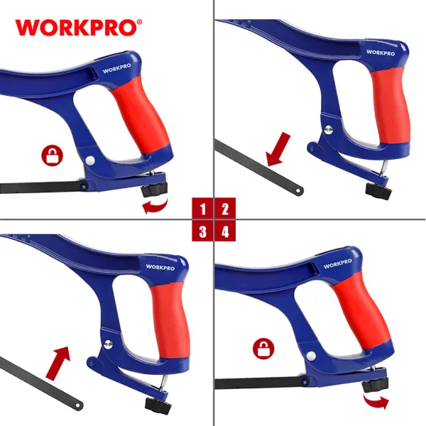 Дуговая пила Workpro Алюминий 300 mm
