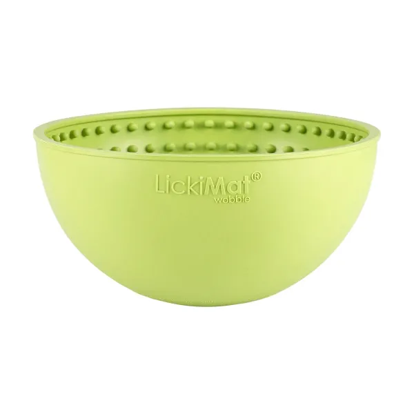 Dog Feeder Lickimat Green Rubber Modern 600 ml