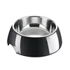 Dog Feeder Hunter Black 1,4 L Stainless steel