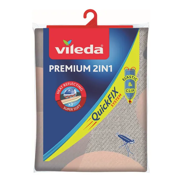 Чехол для гладильной доски Vileda Premium Серый 110 x 30 cm 130 x 45 cm железо