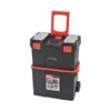 Toolbox with Compartments Fulmo 45 x 25 x 44 cm Double With wheels