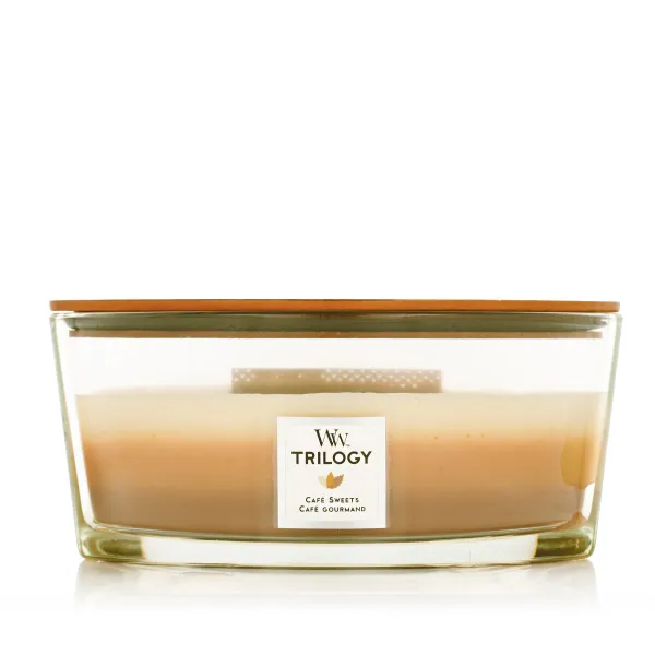 Tuoksukynttilä Woodwick Café Sweets 453 g