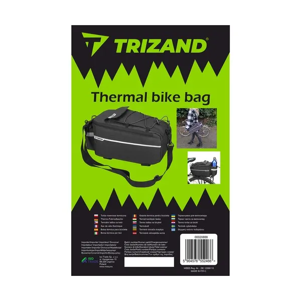 Trizand 20888 terminis dviračio krepšys