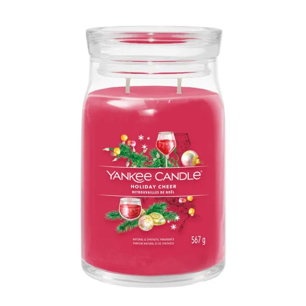Aromatizuota žvakė Yankee Candle Holiday Cheer 567 g