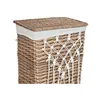 Laundry basket Home ESPRIT White Natural wicker Shabby Chic 47 x 35 x 55 cm 5 Pieces