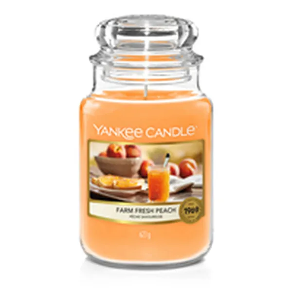 Scented Candle Yankee Candle Farm Fresh Peach 623 g
