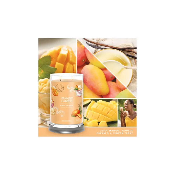 Scented Candle Yankee Candle Mango Ice Cream 567 g