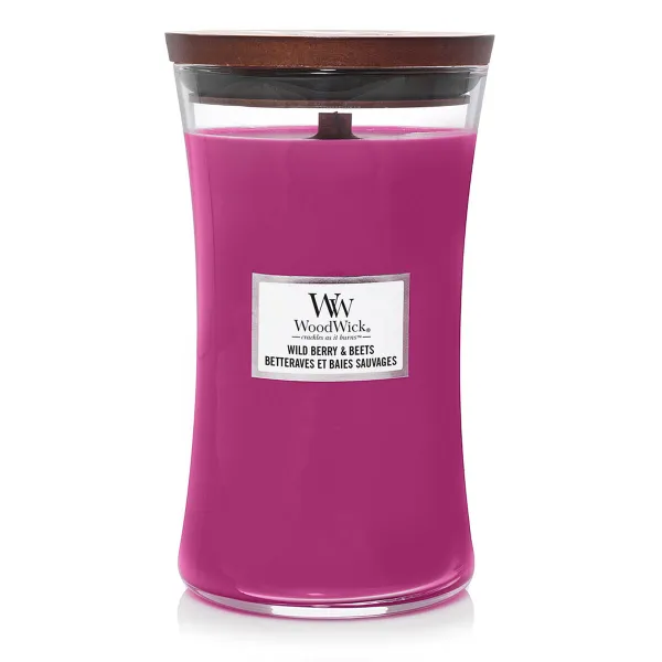 Scented Candle Woodwick Wild Berry & Beets 610 g