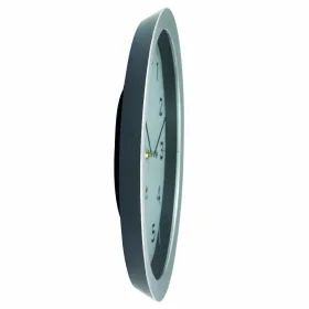 Sienas pulkstenis Archivo 2000 Pelēks Metāls Stikls Ø 38 cm Balts Apaļš