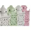 Lantern Home ESPRIT White Green Pink Iron Oriental 10 x 10 x 30 cm (4 Units)