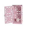 Lantern Home ESPRIT White Green Pink Iron Oriental 10 x 10 x 30 cm (4 Units)