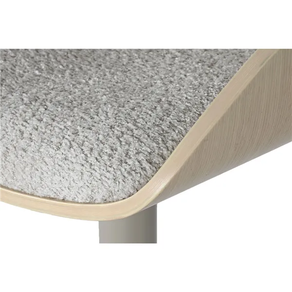 Stool Home ESPRIT Beige Grey Natural 50,5 x 50,5 x 90,5 cm