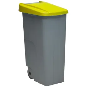 Recycling Waste Bin Denox Yellow