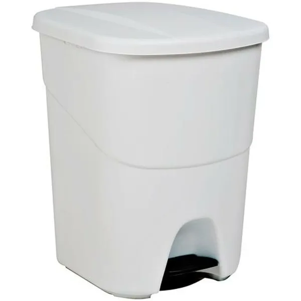 Šiukšlių dėžė Denox 40 L Balta Plastmasinis