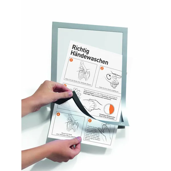 Magnetiline Fotoraam Durable Duraframe Must (5 Ühikut)