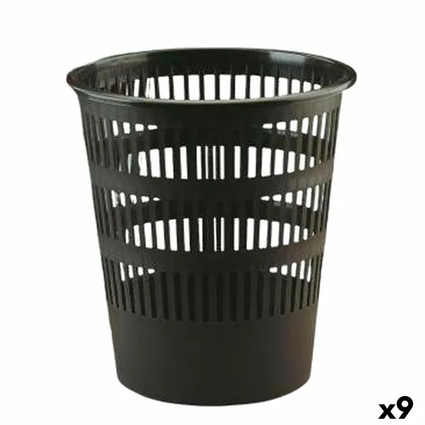 Roskasanko Faibo Monivärinen polypropeeni 12 L (9 osaa)