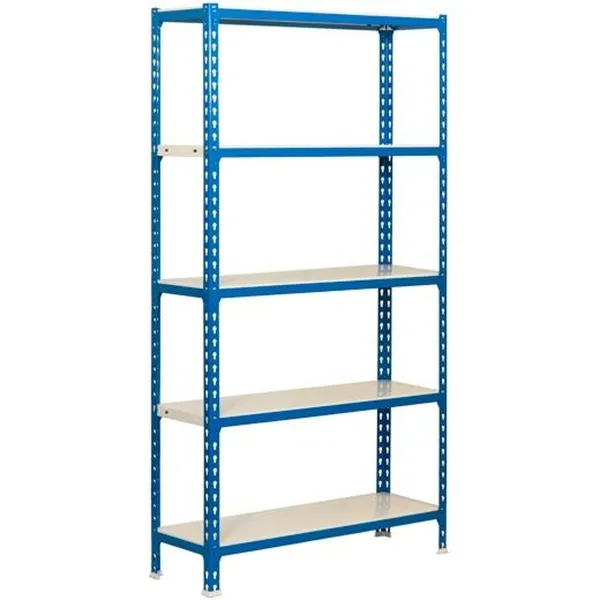 Полка SimonRack Синий Белый Металл 180 x 80 x 40 cm