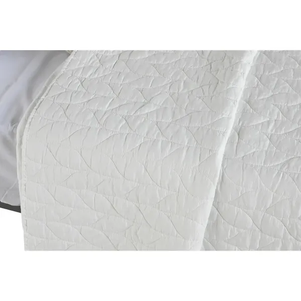 Bedspread (quilt) Home ESPRIT White 180 x 260 cm