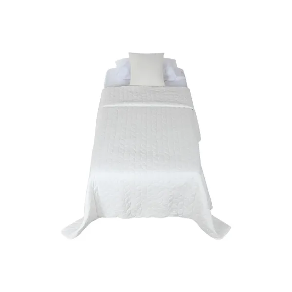 Bedspread (quilt) Home ESPRIT White 180 x 260 cm