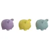 Money box Home ESPRIT Dolomite Pig 13,5 x 11 x 11,5 cm (3 Units)