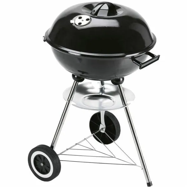 Coal Barbecue with Cover and Wheels Landmann Black 49 x 45 x 73 cm