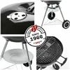 Coal Barbecue with Cover and Wheels Landmann Black 49 x 45 x 73 cm