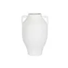 Vase Home ESPRIT White Fibreglass 30 x 30 x 46 cm