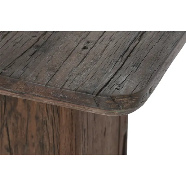 Side table Home ESPRIT Brown Recycled Wood 61 x 61 x 50 cm