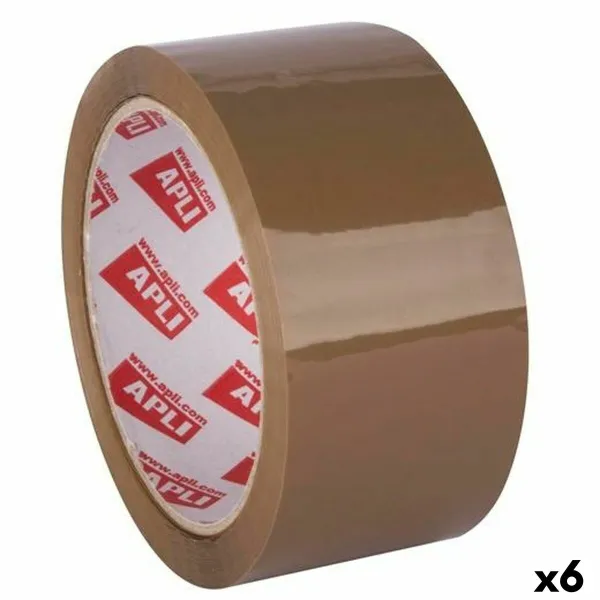 "Līmlente Apli Brūns 48 mm x 66 m (6 gb.)
