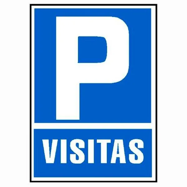 Знак Archivo 2000 "PARKING VISITAS" PVC 210 x 297 mm