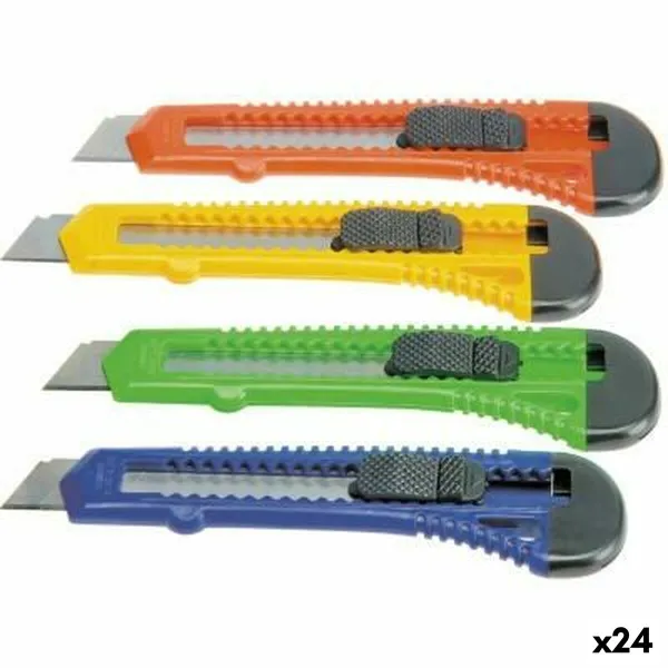 Pjaustytuvas Bat 18 mm Spalvotas (24 vnt.)