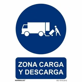 Akrilinių produktų stendas Archivo 2000 "ZONA CARGA Y DESCARGA" polipropileno 32 x 30 cm