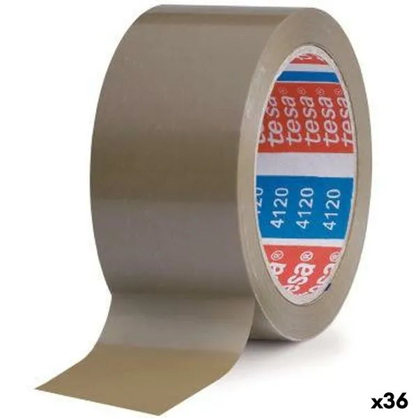 Клейкая лента TESA Коричневый 50 mm x 66 m (36 штук)