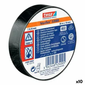 Izolācijas lente TESA Melns PVC (10 gb.)