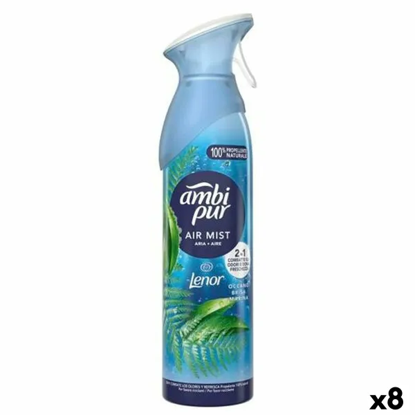 Air Freshener Spray Ambi Pur Sea breeze 185 ml (8 Units)
