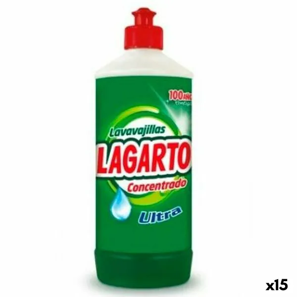 šķidro trauku mazgājamo līdzekli Lagarto Ultra 750 ml (15 gb.)