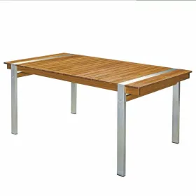 Pusdienu galds Norah 220 x 100 x 74 cm Koks Nerūsējošais tērauds