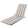 Tyyny lepotuoliin 190 x 55 x 4 cm Beige