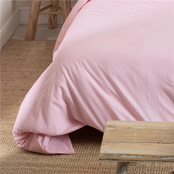 Nordic cover HappyFriday Basic Light Pink 260 x 240 cm