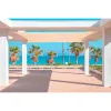 Shade Sail Vela sombreo Beige 300 x 300 x 0,5 cm Awning