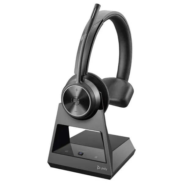 Austiņas ar Mikrofonu Poly S7310-M Melns