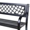 Soliņš Viko 115 x 51 x 74 cm Melns Tērauds Dārzs