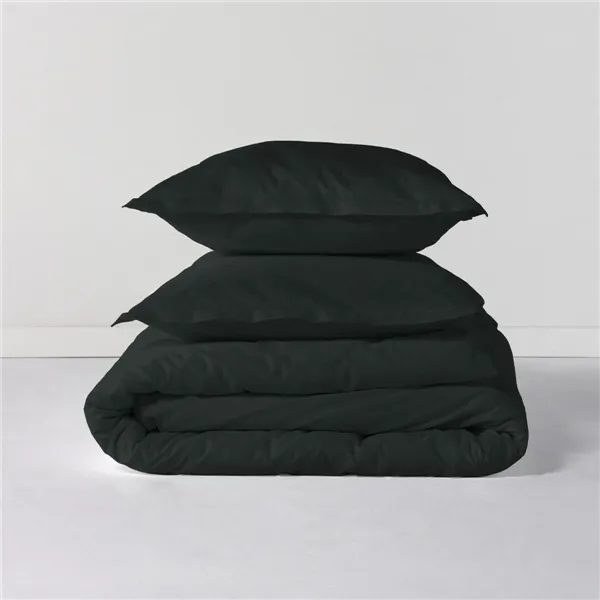 Nordic cover HappyFriday Basic Black 220 x 220 cm