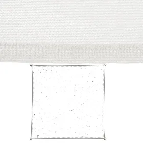 Aurinkosuojat Vela sombreo Valkoinen 5 x 5 m 300 x 300 x 0,5 cm Markiisi