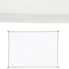 Aurinkosuojat Vela sombreo Valkoinen 3 x 4 m 300 x 400 x 0,5 cm Markiisi