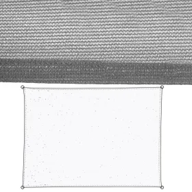 Shade Sail Vela sombreo Grey 3,5 x 5 m 90 x 180 x 0,5 cm 350 x 500 x 0,5 cm Awning