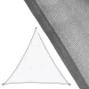 Shade Sail Vela sombreo Grey 5 x 5 m 500 x 500 x 0,5 cm Awning